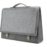 M.R.K.T. Mateo Briefcase | Elephant Grey/Stone Grey 534920D