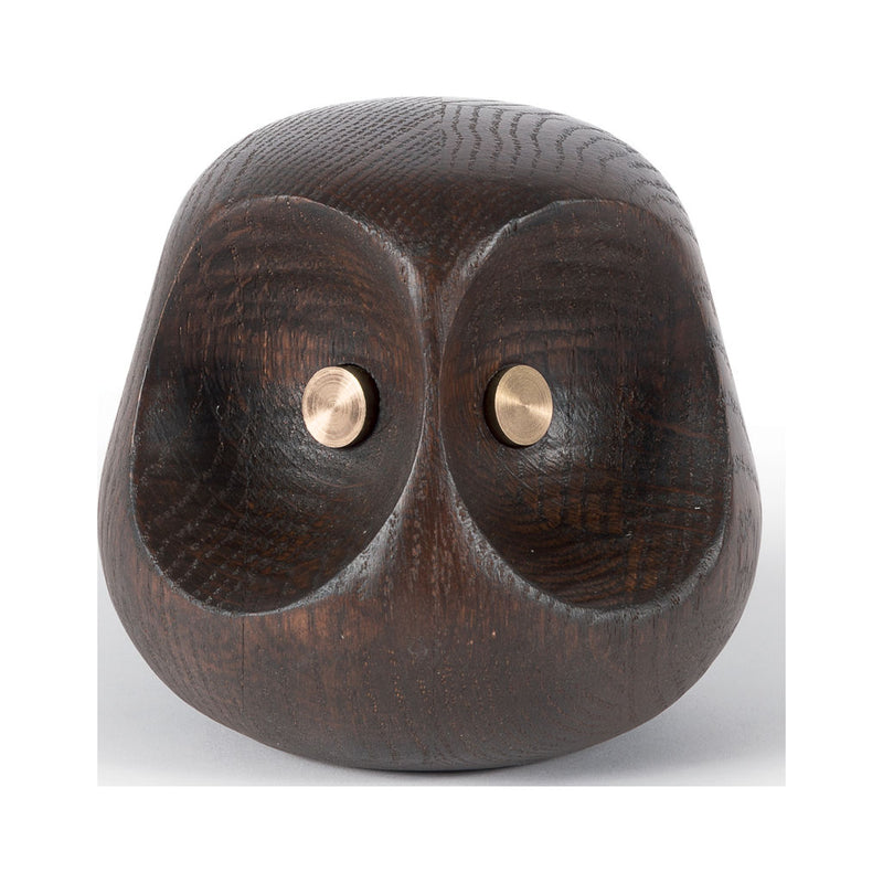 Atipico Corbaris Medium Wooden Owl | Smoke 5406