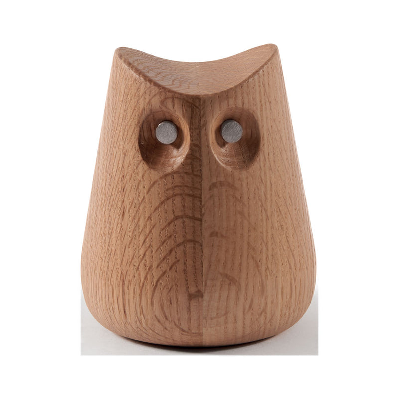 Atipico Savis Small Wooden Owl | Natural 5415