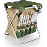 Picnic Time Oniva Gardener Folding Seat w/ Tools