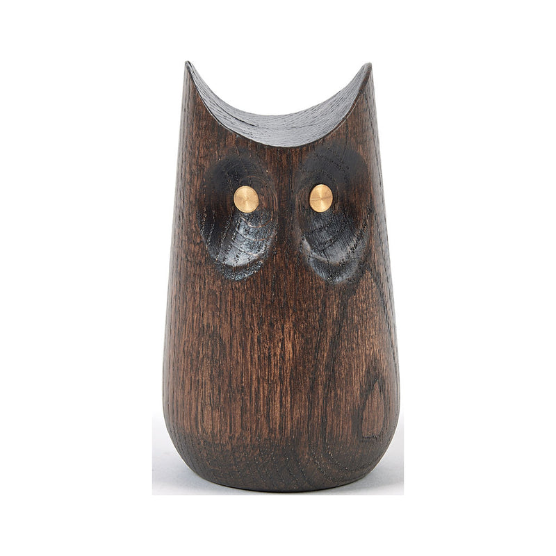 Atipico Savis Medium Wooden Owl | Smoke 5425