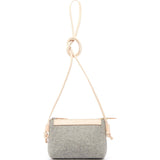 Graf Lantz Sora Crossbody Bag | Granite/ Natural Leather 5465Gnt