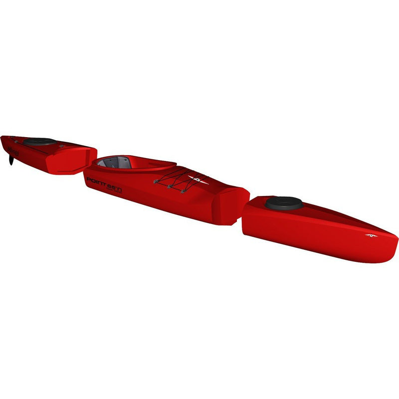Point 65 Mercury GTX Modular Solo Kayak | Red