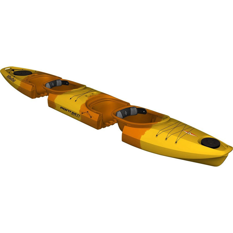 Point 65 Martini GTX Modular Tandem Kayak | Yellow/Orange
