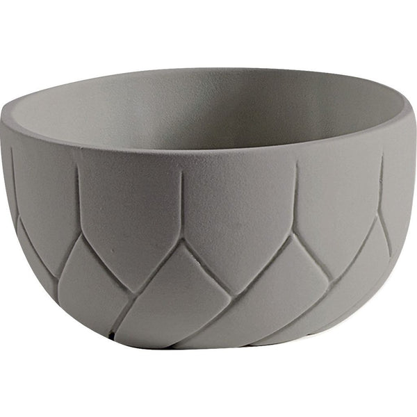 Atipico Frattali Small Ceramic Bowl | Beige Gray 5552