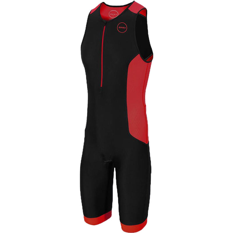 Zone3 Men's Aquaflo Plus Trisuit | Black/Red