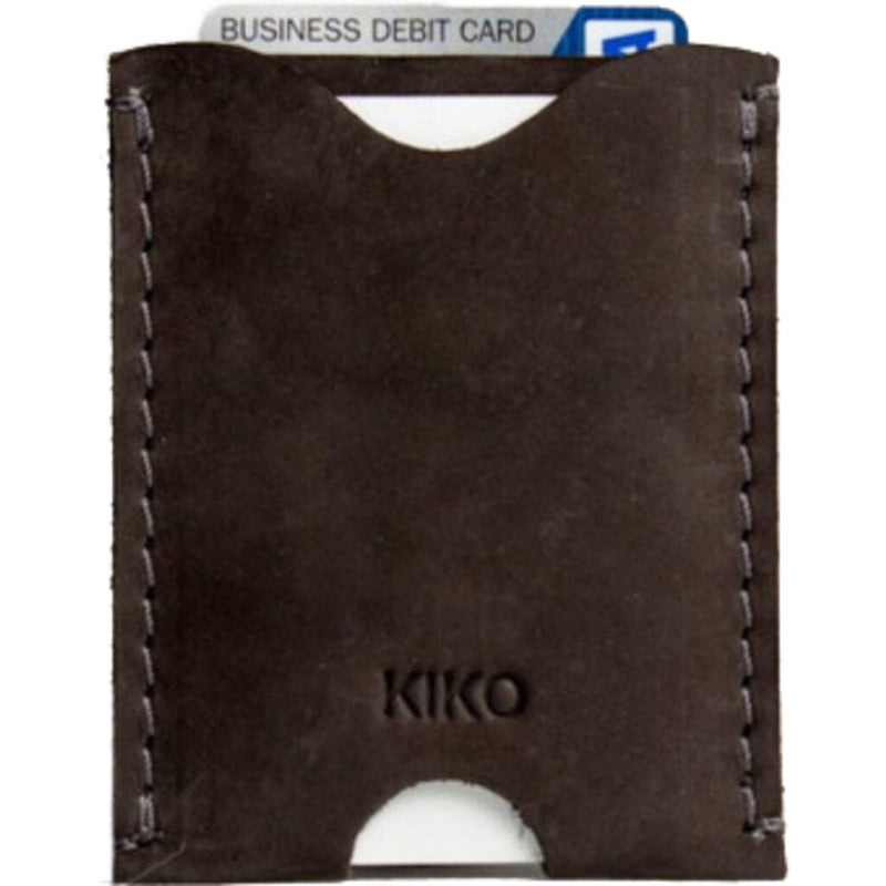 Kiko Leather Double Sided Card Case | Brown