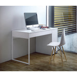 TemaHome Prado Office Desk | Pure White / White Lacquer 9500.052545