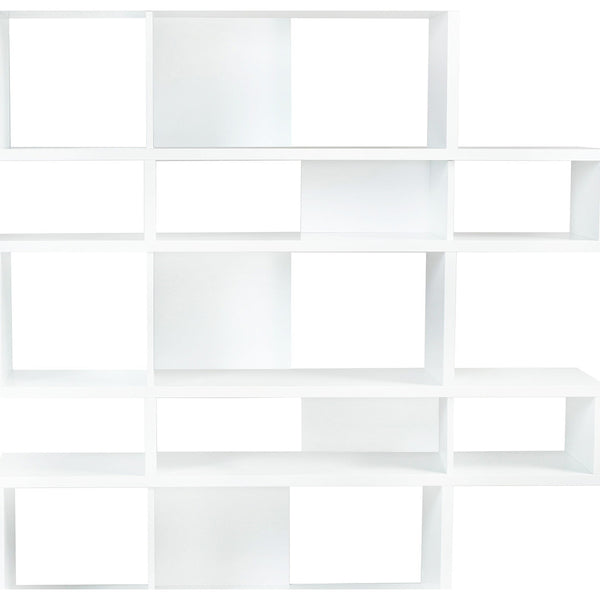TemaHome London Composition Bookcase 2010-002 | Pure White Frame, Pure White Backs 098020-LONDON2