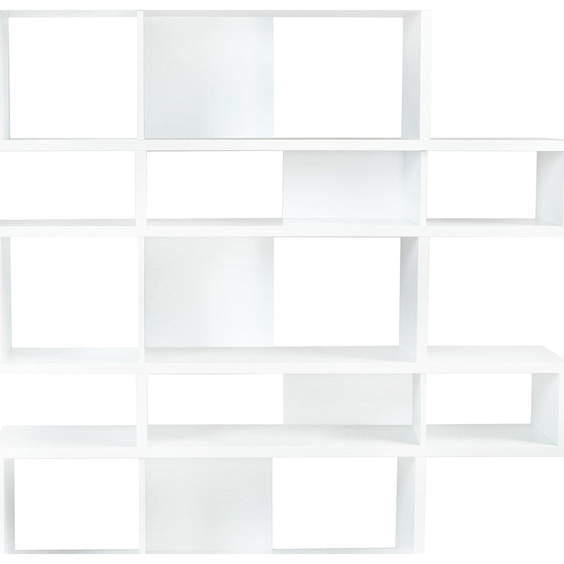 TemaHome London Composition Bookcase 2010-002 | Pure White Frame, Pure White Backs 098020-LONDON2