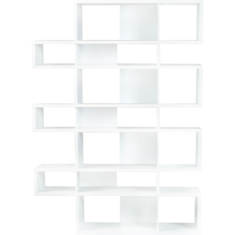 TemaHome London 003 Compostition Bookcase | Pure White Frame, Pure White Backs 9500.314964