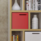 TemaHome Berlin Box Storage Boxes | Red 118999-BERLINBOX