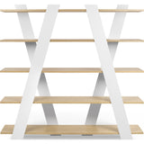 TemaHome Wind Shelving Unit | Oak / White 138022-WIND