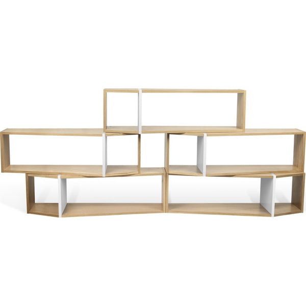 TemaHome One Module Composition 2014-002 | Oak / Pure White 155022-ONE5