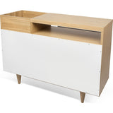 TemaHome Cruz Sideboard | Oak / Pure White 185044-CRUZ