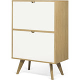 TemaHome Niche Cupboard | Oak / Pure White 9500.402692