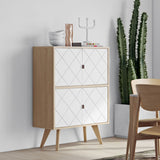 TemaHome Niche Cupboard | Oak / Pure White 9500.402692