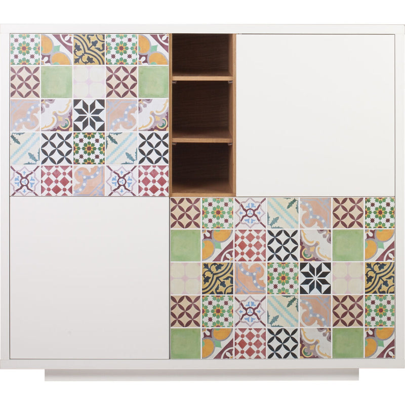 Temahome Niche Cupboard with Tile-Printed Doors