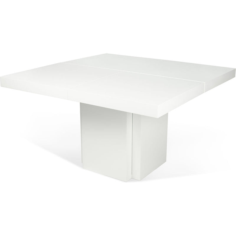 TemaHome Dusk 130 Dining Table | High Gloss White 9500.612602