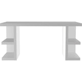 TemaHome Multi 180 Storage Leg Dining Table | Pure White 9500.620881