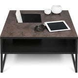 TemaHome Sigma Coffee Table | Oxide Ceramic / Black 179042-SIGMA