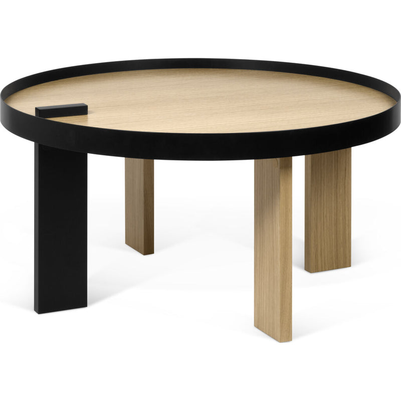 Temahome Bruno Coffee Table | Oak/Pure Black