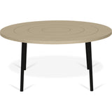 Temahome Ply Coffee Table | Light Oak/Black