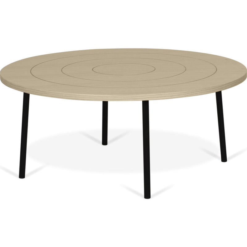 Temahome Ply Coffee Table | Light Oak/Black