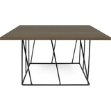 Temahome Helix Coffee & Side Table | Walnut / Black