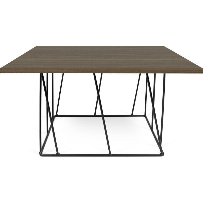 Temahome Helix Coffee & Side Table | Walnut / Black