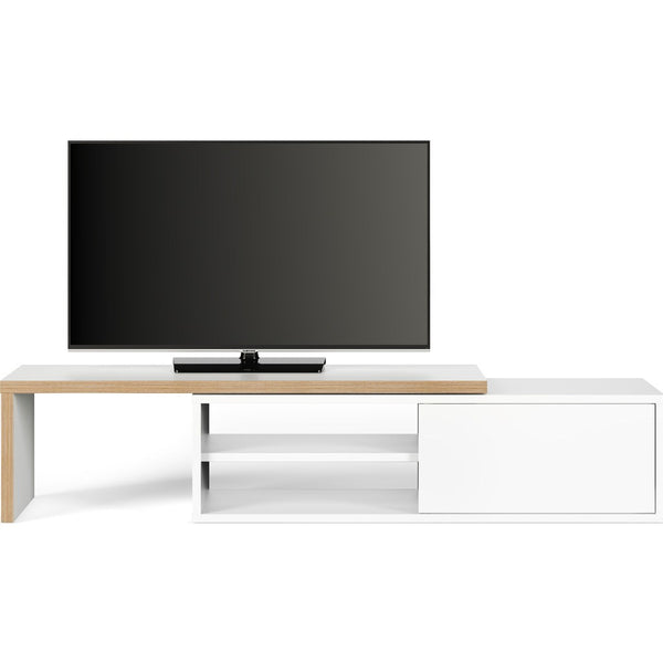 TemaHome Move Tv Table | Pure White & Plywood 164044-MOVE