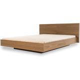 TemaHome King Size Float Bed Frame | Walnut 9500.758614