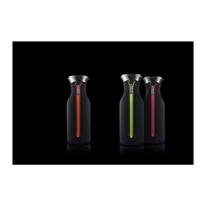 Eva Solo Fridge Carafe 1.0L Neoprene | Black/Lime- 567948