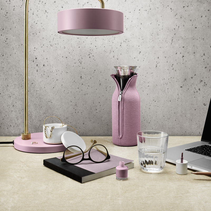 Eva Solo Fridge Carafe w/Cover 1.0L | Woven Nordic Rose- 567975