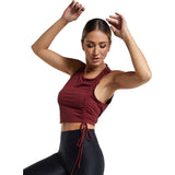 Koral Trinket Crepe Tank Top | Ruby