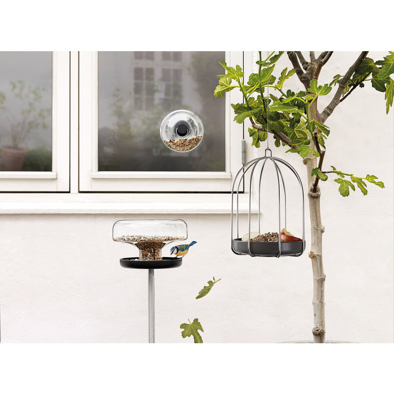 Eva Solo Bird Feeding Cage | Stainless Steel/Ceramic