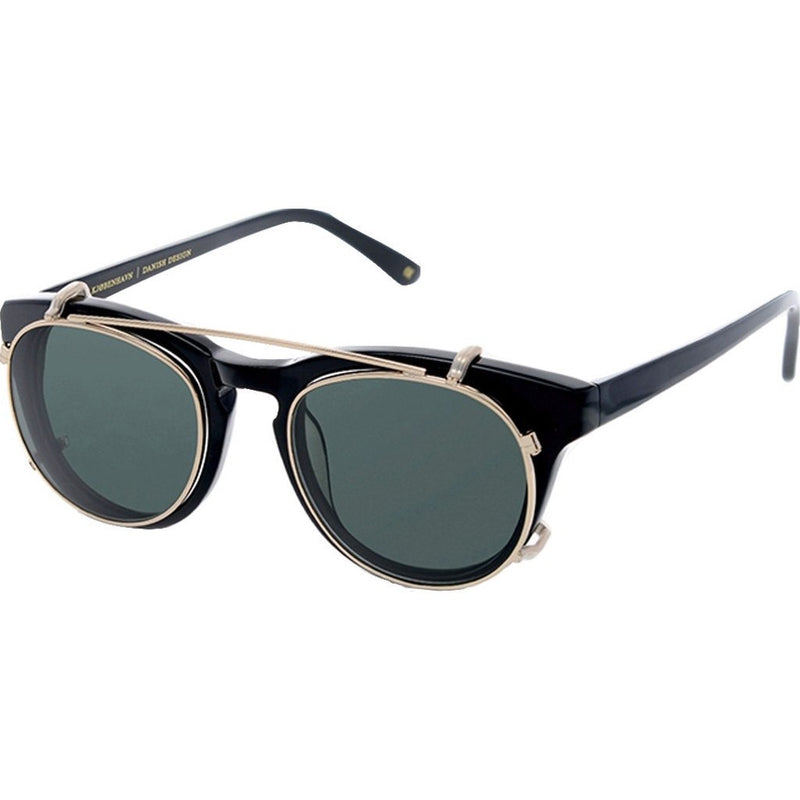 Han Kjobenhavn Timeless Clip-On Sunglasses | Black Frame-TL-CO-20