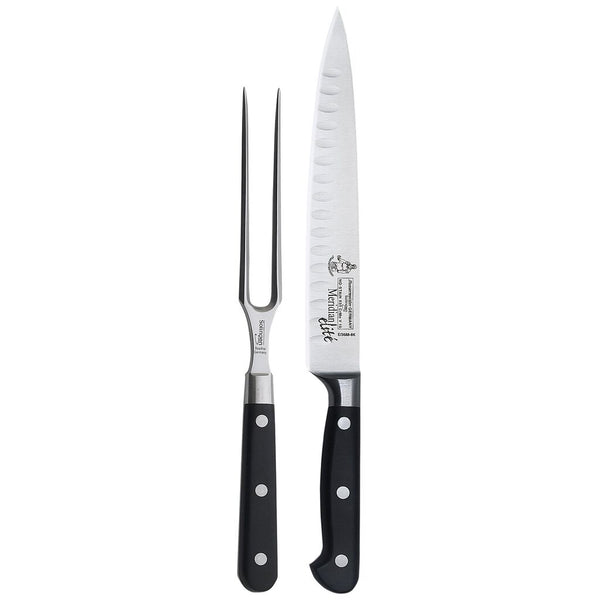 Messermeister Meridian Elite Kullenschliff Carving Set | 2 Piece