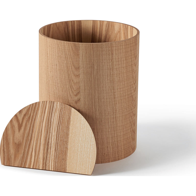 Atipico Riviera Wooden Waste Basket | Oak Wood 5892