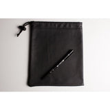 Kiko Leather Accessory Pouch | Black