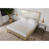 Sonder Living Gilded Star Mirror Bed