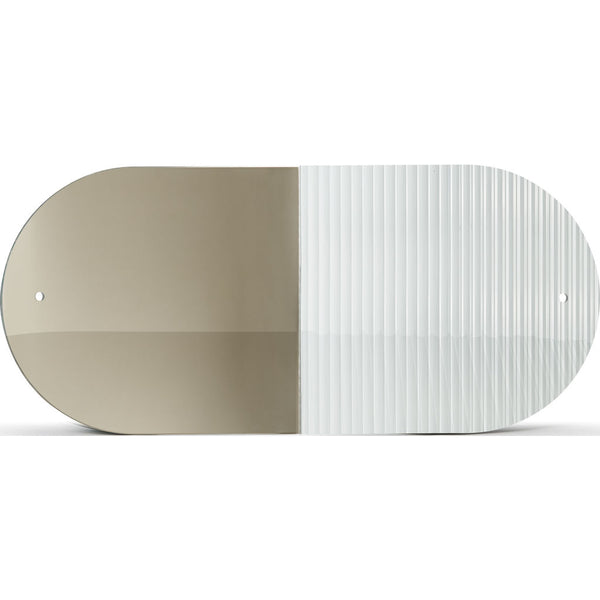 Atipico Obei Obei Oblong Mirror | Extrawhite/Bronze 5975