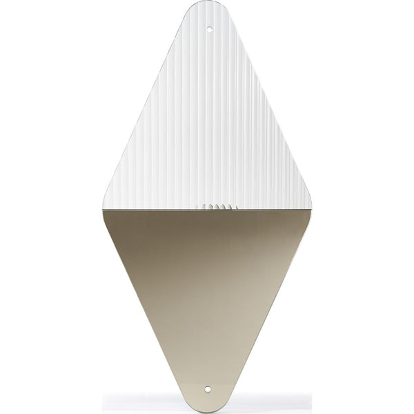 Atipico Obei Obei Large Rhombus Mirror| Extrawhite/Bronze 5990