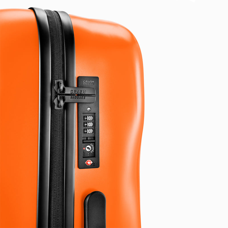 Crash Baggage Icon Trolley Suitcase - Orange