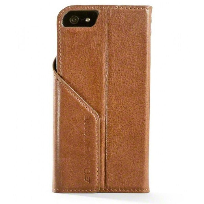 ElementCase Soft-Tec Leather iPhone 5/5s Case Brown/Gray