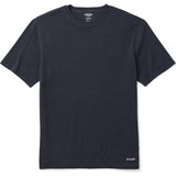 Filson Men's 210G Merino Short Sleeve Crew Neck Shirt | Dark Navy