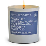 Anecdote Candles Vinyl Records Candle