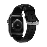 Nomad Traditional Apple Watch Strap | Black Leather/Black Hardware