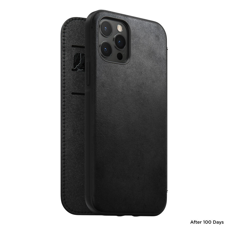 Nomad Rugged Folio Leather Case iPhone 12 Pro