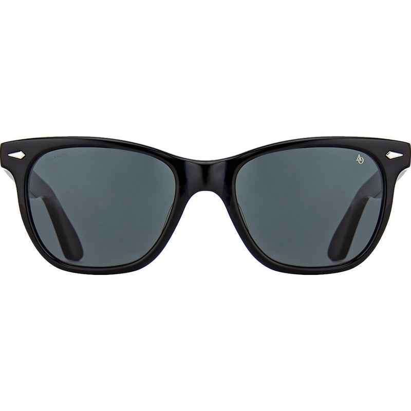 American Optical Eyewear Saratoga Sunglasses | Black/Polarized Grey Nylon